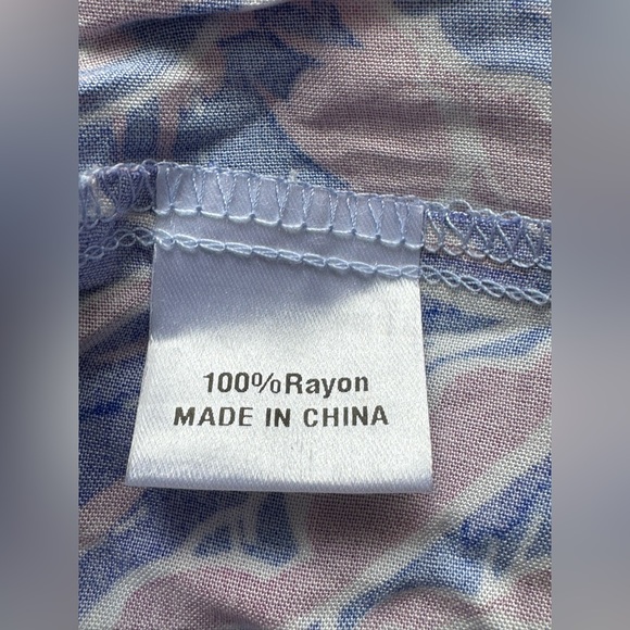 Zesica pink and blue floral halter tiered maxi dress NWT medium - Picture 7 of 10